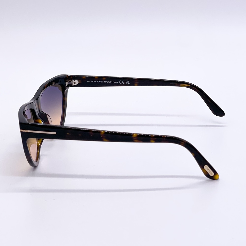 NEW TOM FORD AMBER-02 TF990 52B WOMEN’S SUNGLASSES TOM FORD FT0990/S HAVANA - Picture 10 of 13
